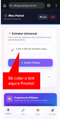 Configure a imagem no Editor da LP